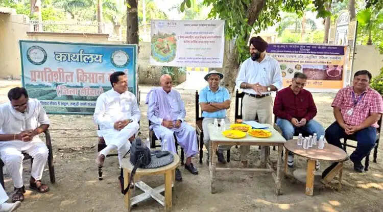 हरित खेती की ओर बड़ा कदम, हरिद्वार में किसानों को बांटे गए 800 किलो ढैंचा बीज