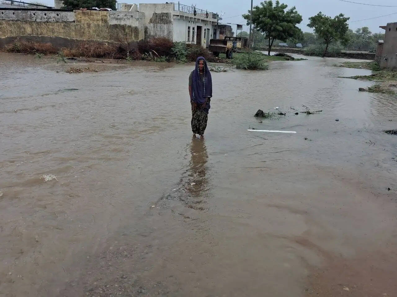 भीलवाड़ा में मानसून की दमदार वापसी, बदनोर में नौ, आसींद में छह इंच बारिश