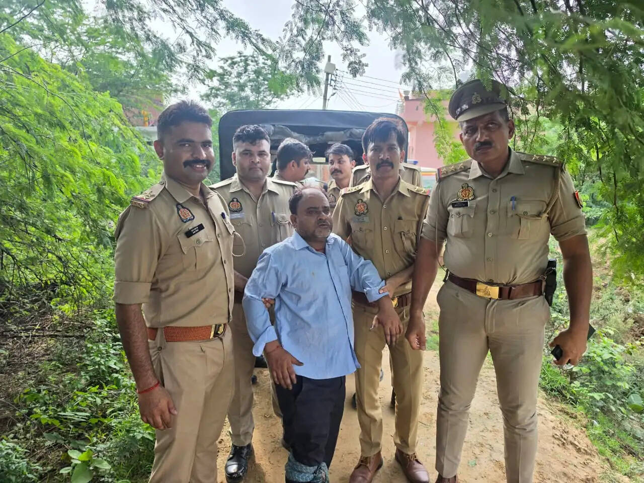 मुठभेड़ में 25 हजार का इनामी बिहार का टप्पेबाज गिरफ्तार, गोली लगी