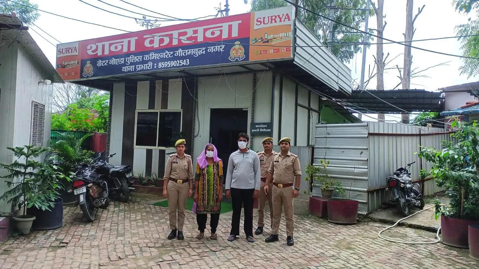 दहेज हत्या के मामले में पति और सास गिरफ्तार