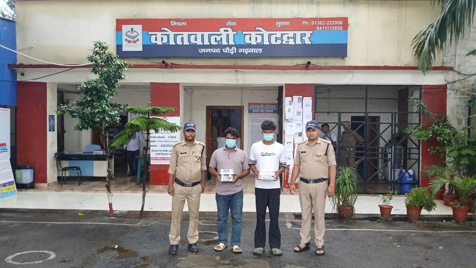 36 लाख की स्मैक के साथ दो नशा तस्कर गिरफ्तार