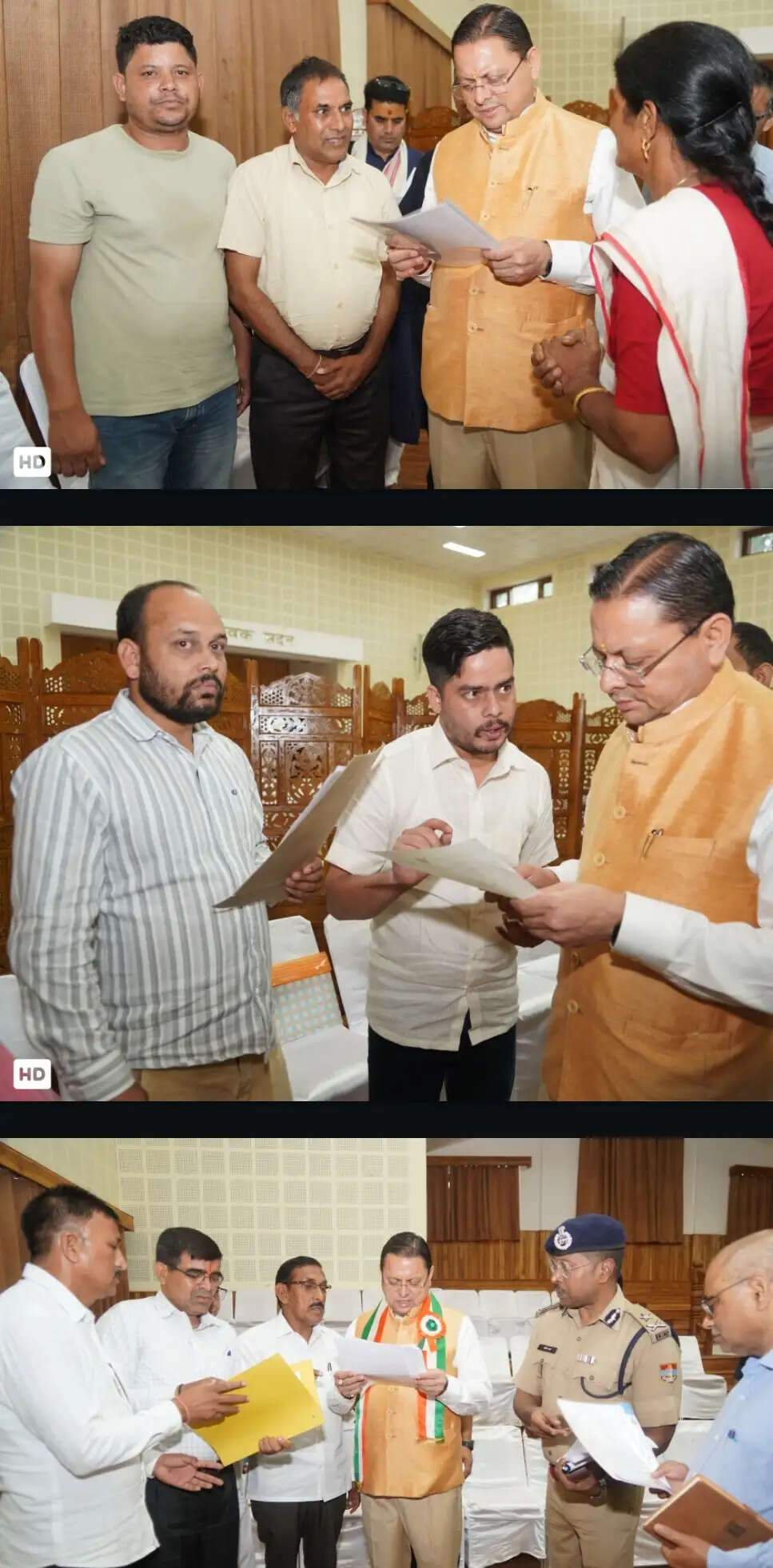 मुख्यमंत्री धामी ने सुनीं प्रदेशभर से आए लोगों की समस्याएं, अधिकारियों को त्वरित कार्रवाई के निर्देश