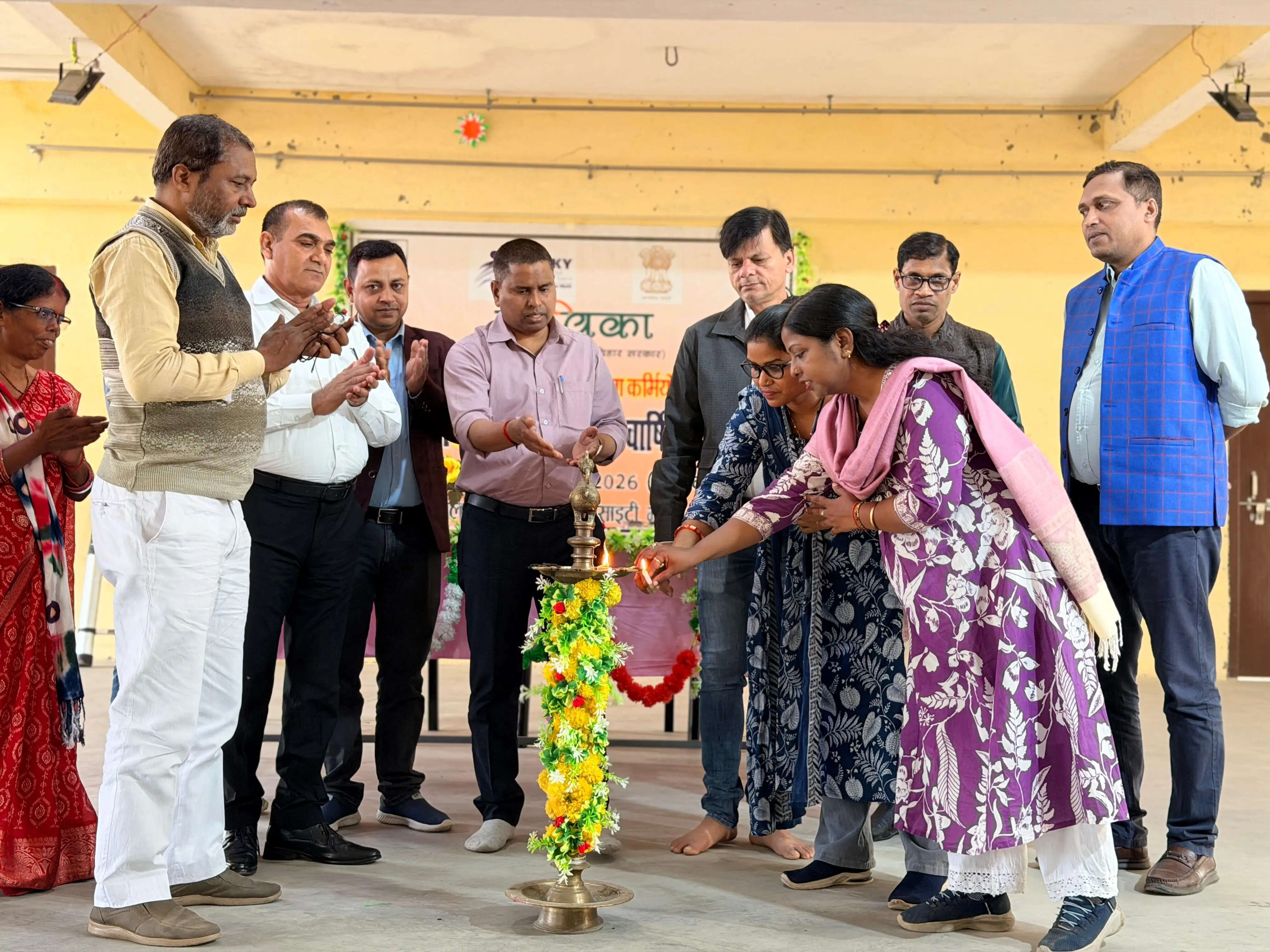 नालंदा जिले में कौशल विकास के तहत जीविका कर्मियों का एक दिवसीय कार्यशाला का आयोजन