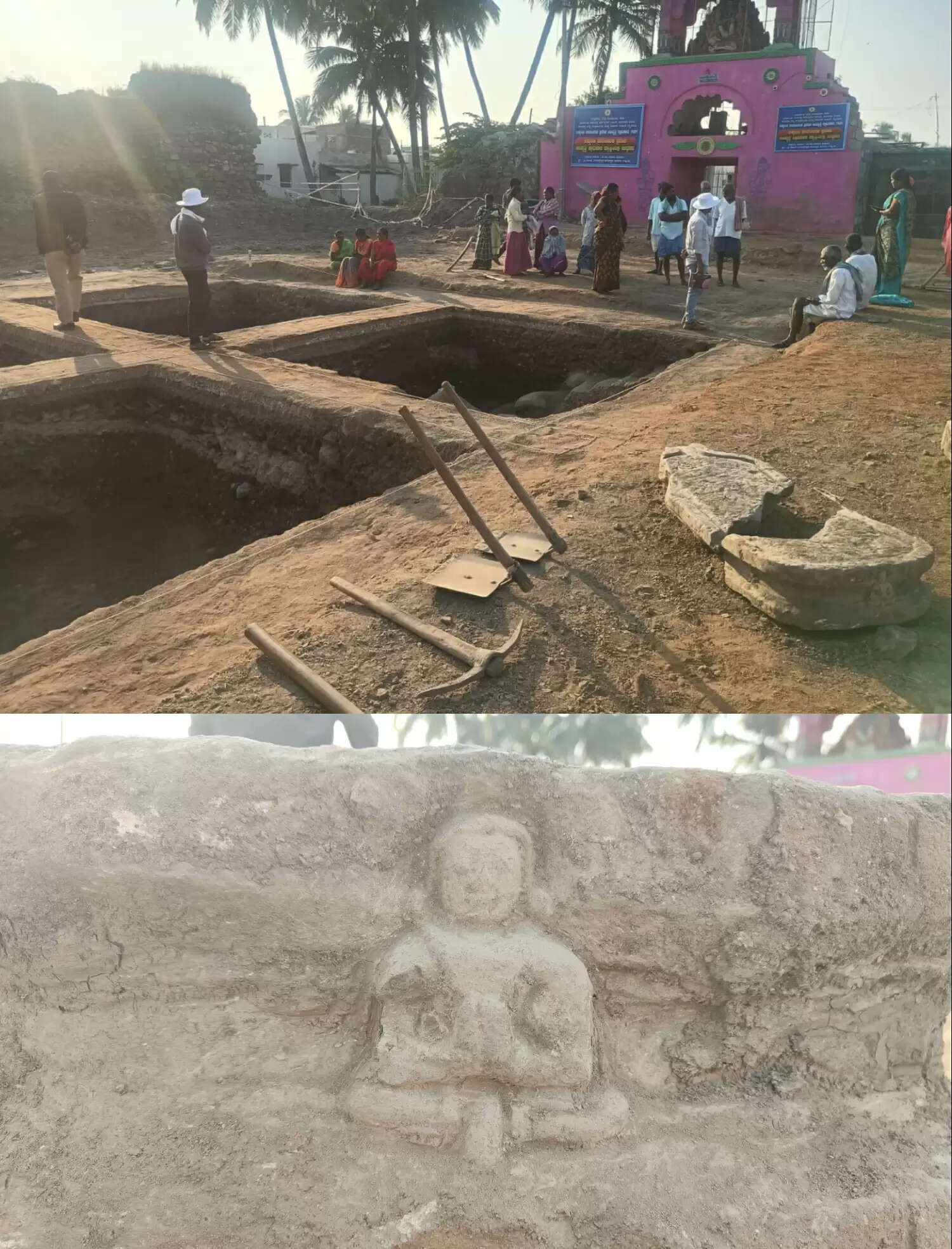 सरकारी उत्खनन से उजागर हो रहा लक्कुंडी का ऐतिहासिक अतीत, संभावित विस्थापन को लेकर ग्रामीण चिंतित