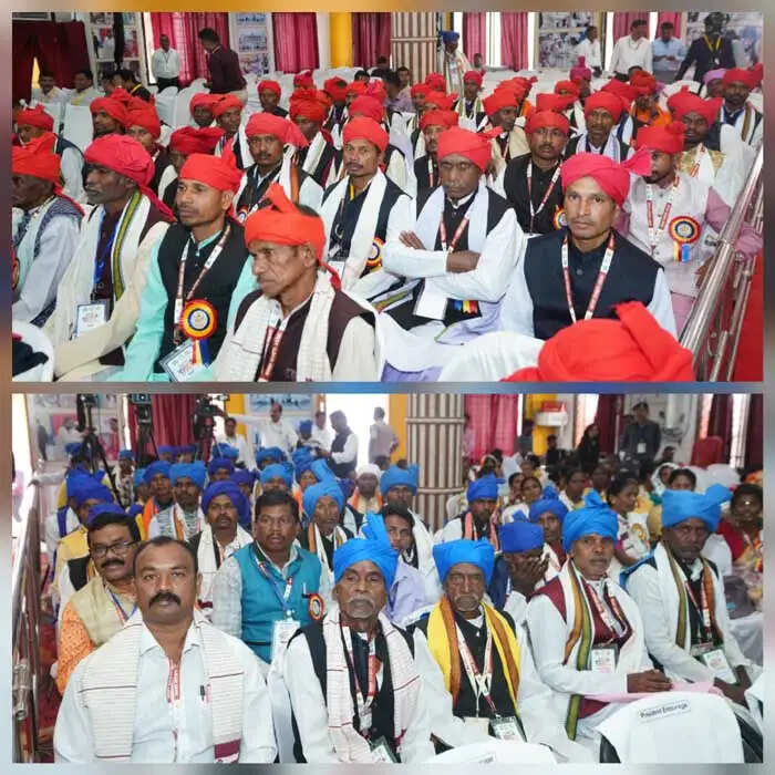 राष्ट्रपति द्रौपदी मुर्मु की मौजूदगी में मांझी-चालकी के मानदेय में हुई बढ़ोतरी
