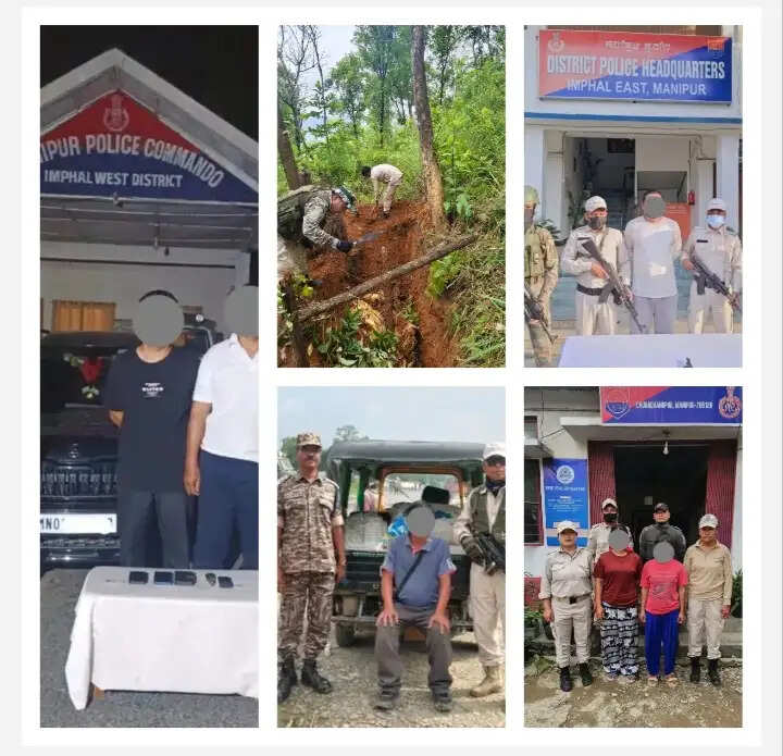 मणिपुर में सुरक्षा बलों की बड़ी कार्रवाई, हथियार बरामद, बंकर ध्वस्त, दो किलो संदिग्ध मॉर्फिन जब्त