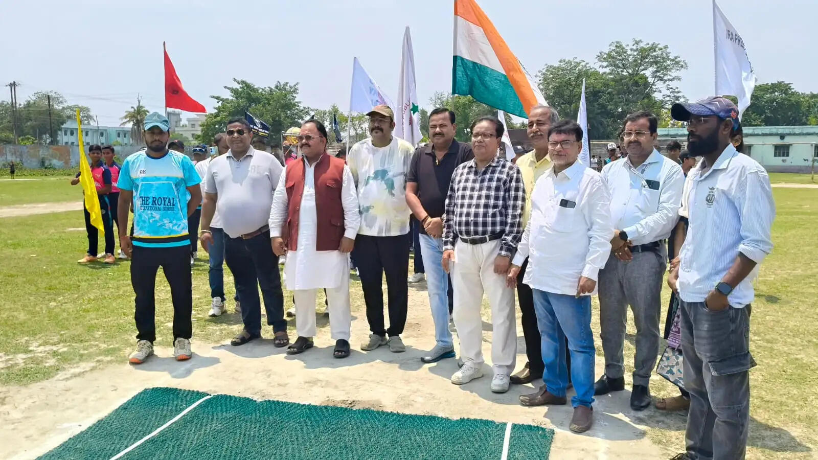 सेंट जार्ज हाई स्कूल मोतिहारी ने राॅयल इंटरनेशनल स्कूल सिवान को 6 विकेट से हराया