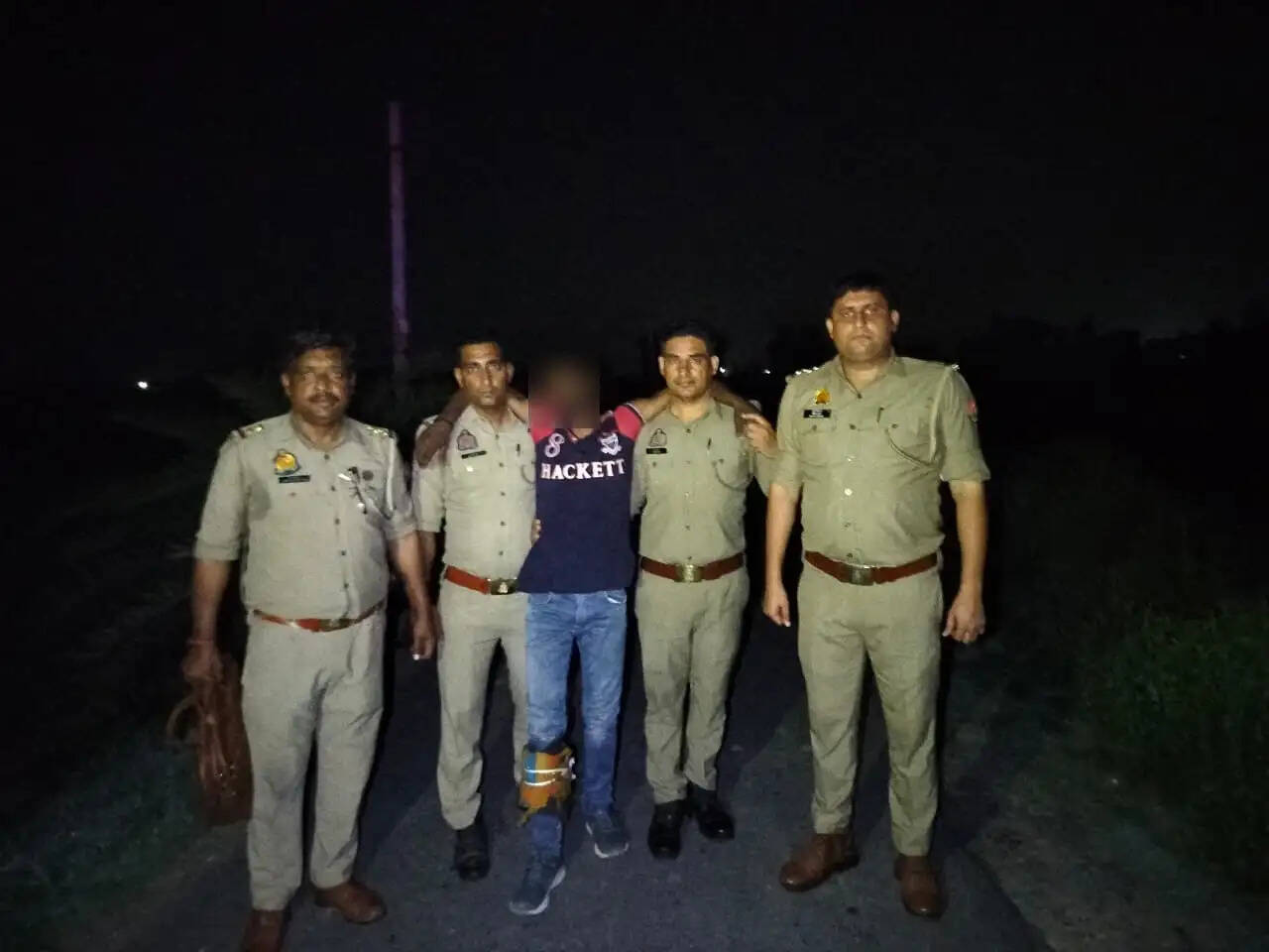 बुलंदशहर पुलिस मुठभेड़ में हिस्ट्रीशीटर घायल