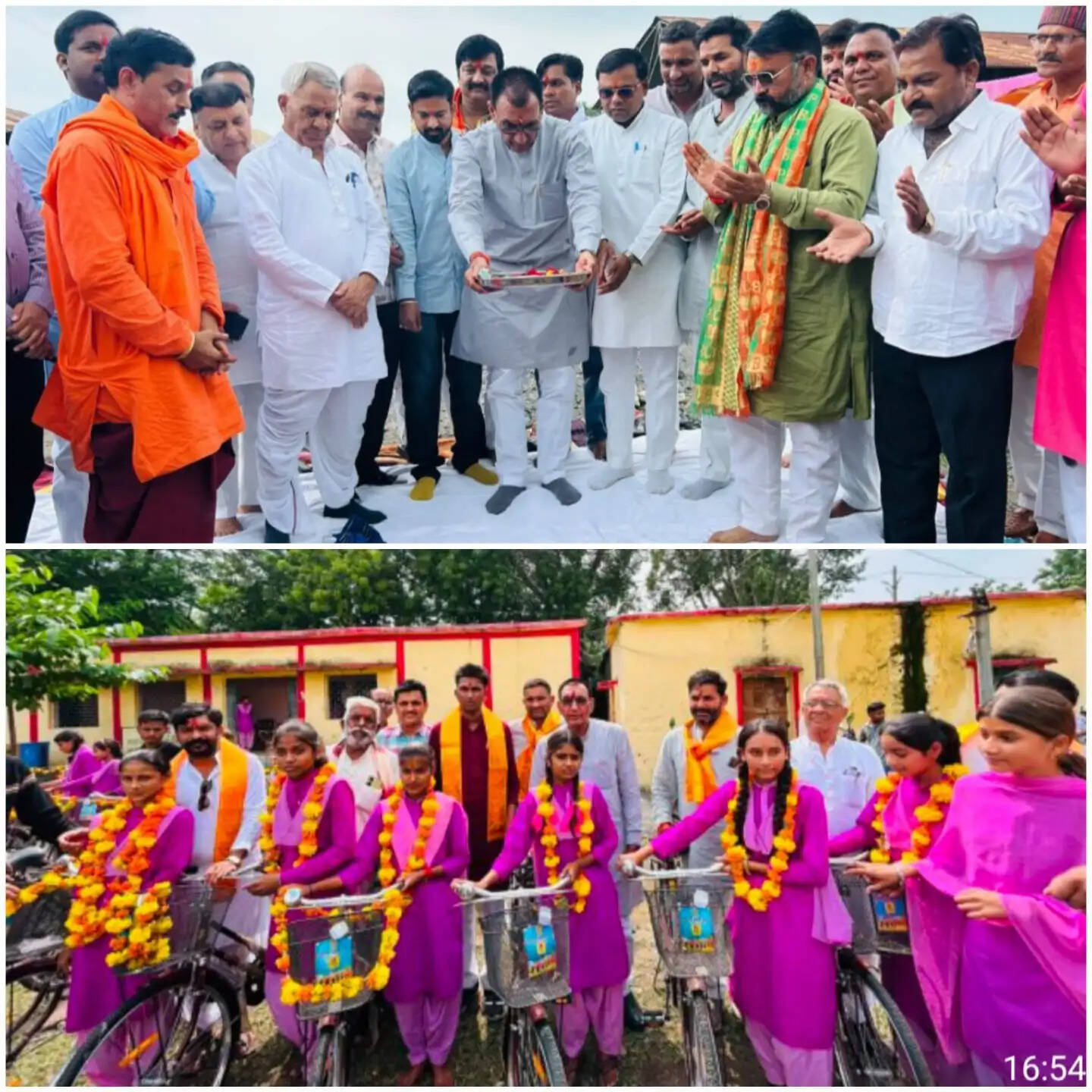 राजगढ़ः राज्यमंत्री पंवार ने किया 6.85 करोड़ के विकास कार्यों की भूमिपूजन और लोकार्पण