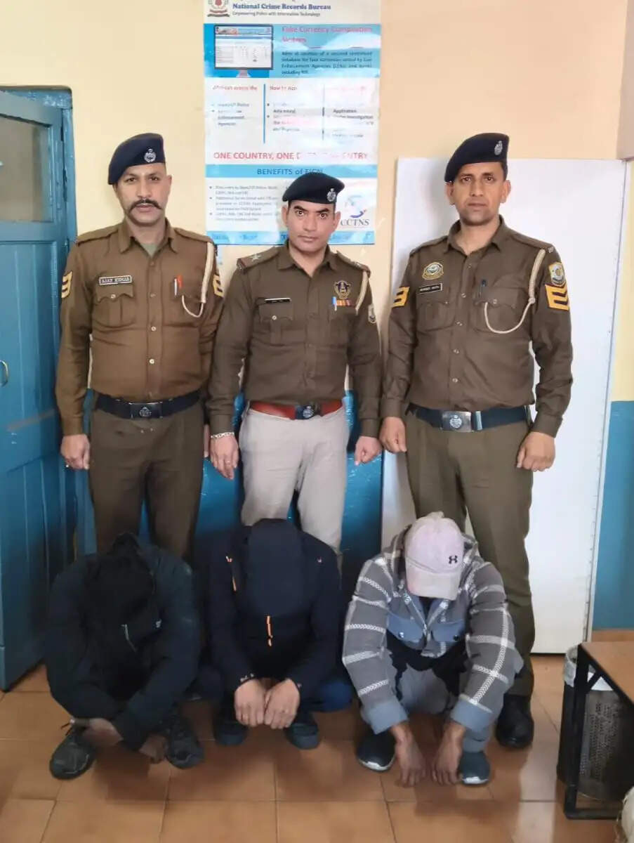 शिमला: मंत्री आवास के पास पावर स्टेशन से तांबे की तार चोरी, तीन गिरफ्तार
