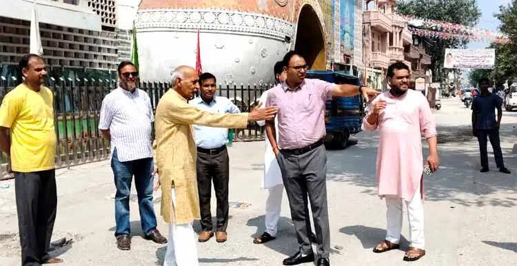सप्तऋषि क्षेत्र में कुंभ तैयारियों का अपर मेलाधिकारी ने लिया जायजा