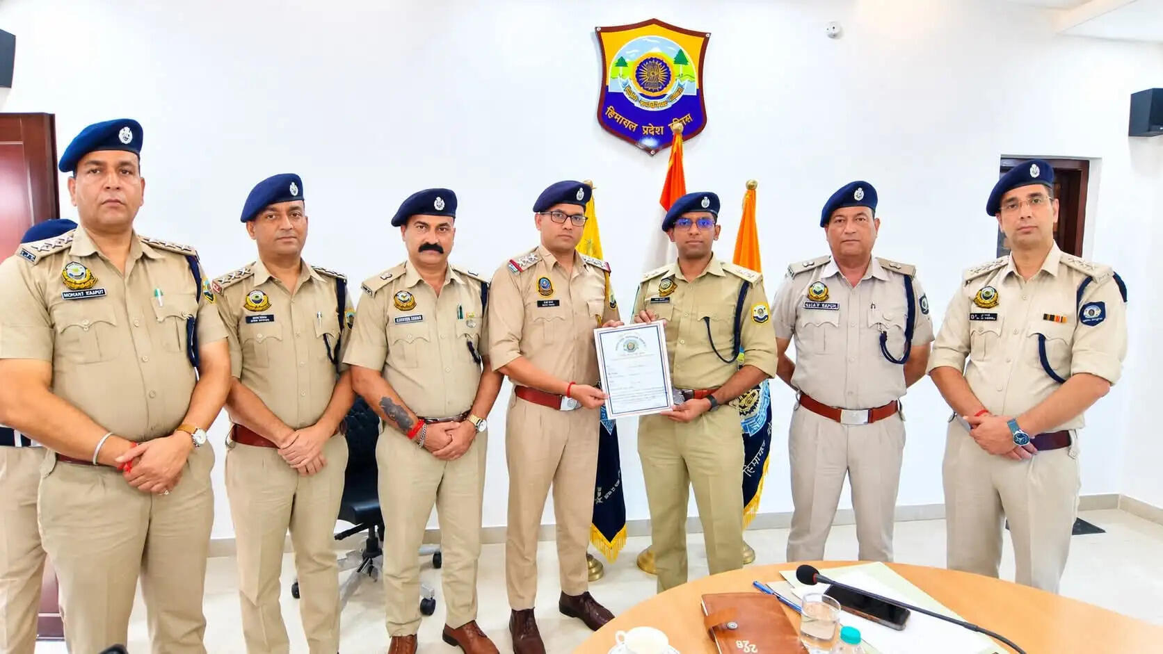 सफाईकर्मी पर हमला करने वाले आरोपियों को 24 घंटे में पकड़ने पर एसएचओ अनूप कुमार सम्मानित