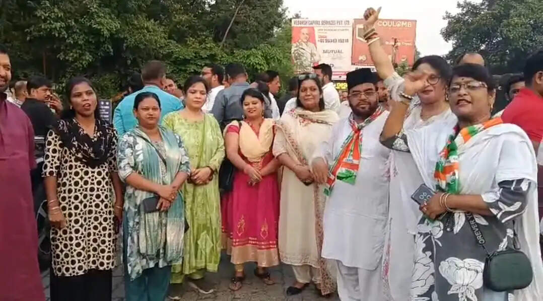 धर्मेंद्र प्रधान के इस्तीफे पर कांग्रेस का विजय जुलूस, छात्रों के आंदोलन को बताया बड़ी जीत