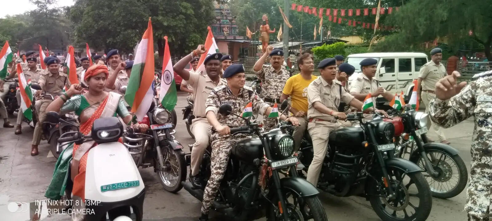 खड़गपुर में तिरंगा बाइक रैली, रेलवे कर्मचारियों ने दिया देशभक्ति और एकता का संदेश