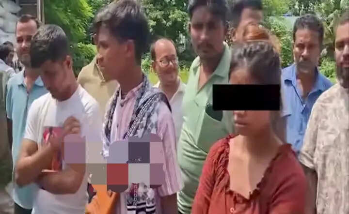 कामरूप में बच्चे समेत चार संदिग्ध बांग्लादेशी नागरिक पुलिस के हवाले