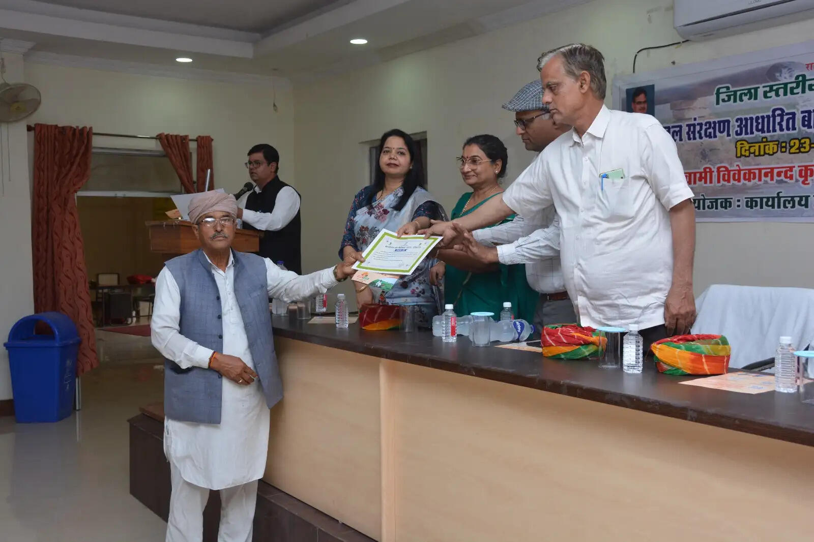 जल संरक्षण आधारित बागवानी से किसानों की समृद्धि व खुशहाली का मार्ग होगा प्रशस्त