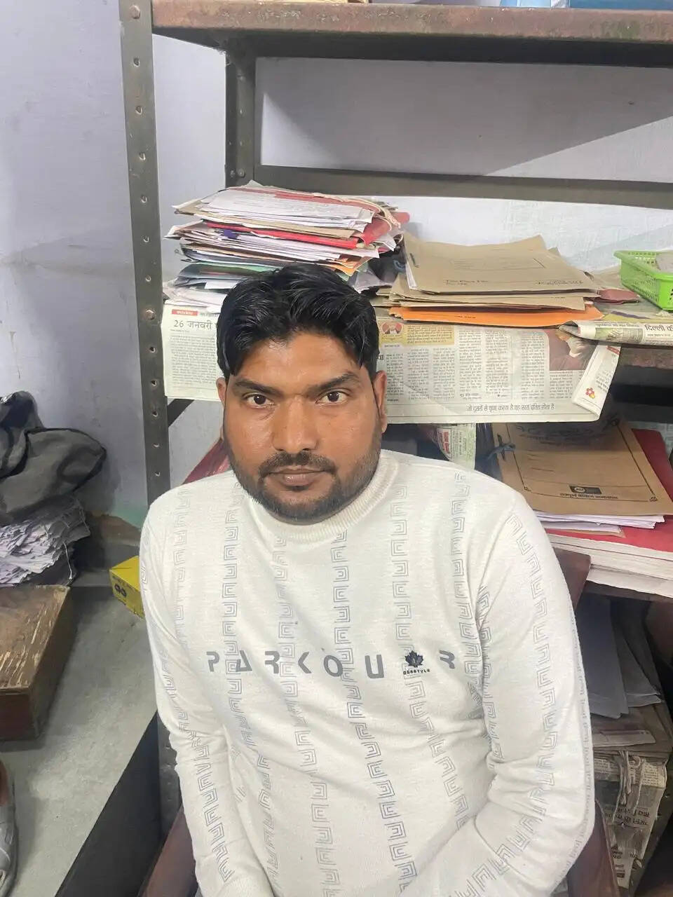 पन्द्रह हजार की रिश्वत लेते पटवारी गिरफ्तार