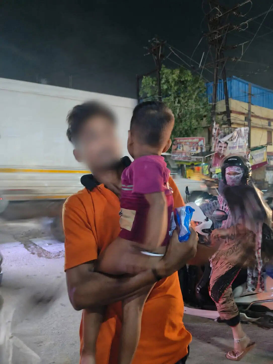 पिंक पेट्रोल की सतर्कता से दाे वर्षीय मासूम परिजनों से मिला, परिवार ने जताया आभार