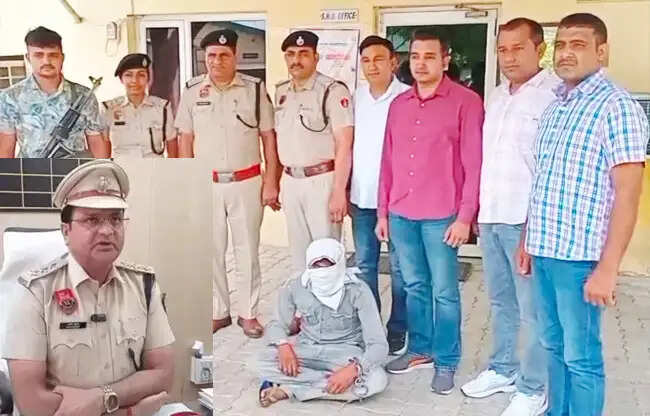 सोनीपत: नाबालिग लड़की को गोली मारने वाला इनामी आरोपित गिरफ्तार
