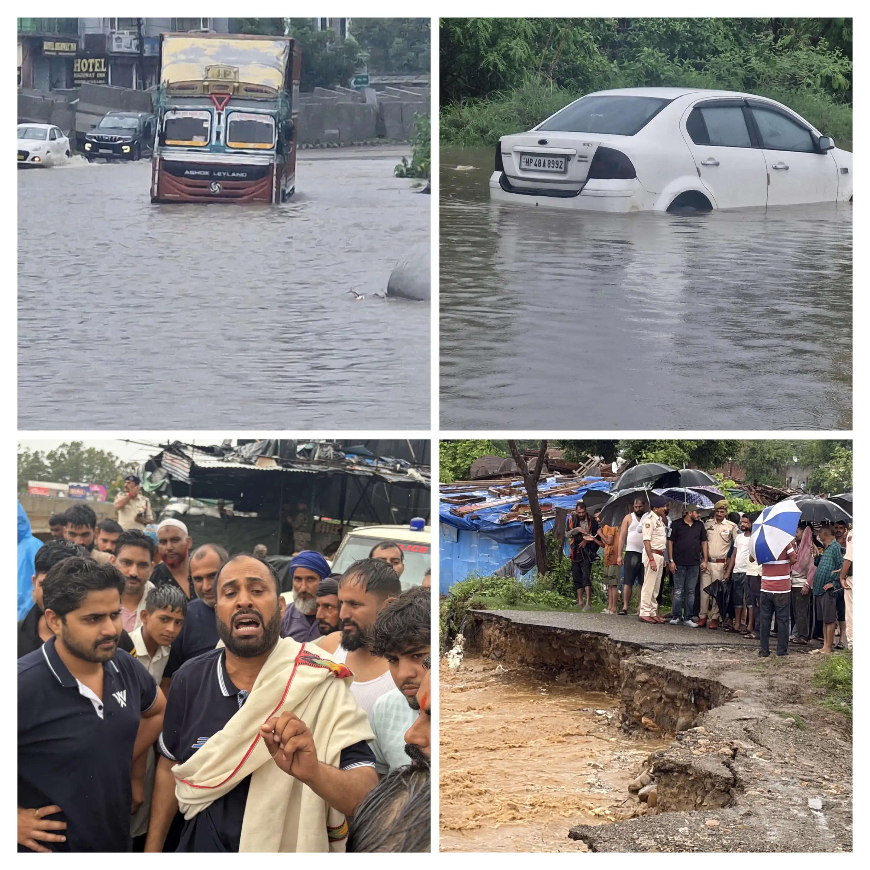 कठुआ में मूसलाधार बारिश का कहर, जनजीवन अस्त-व्यस्तय कई गांवों का संपर्क टूटा, प्रशासन अलर्ट