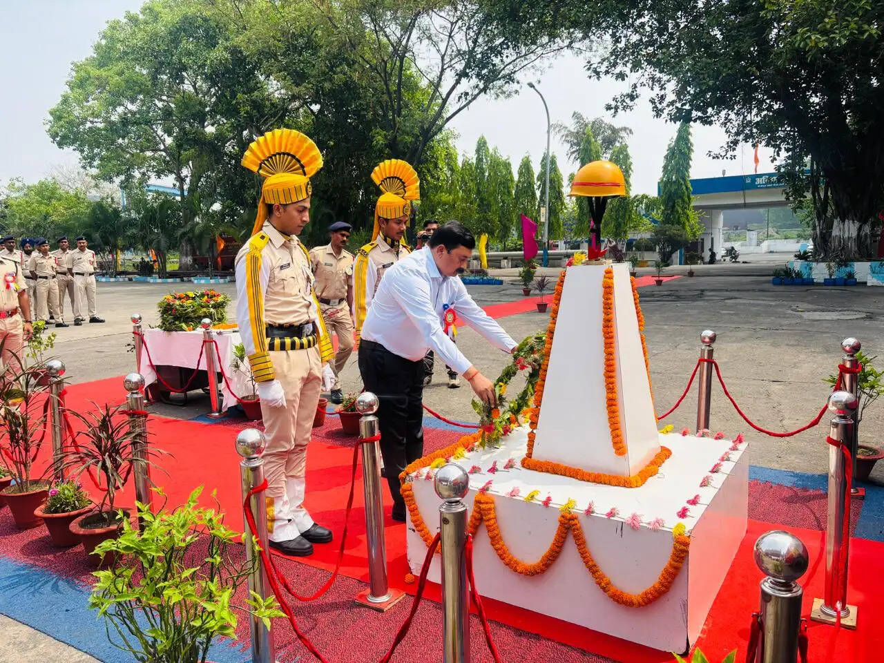 कहलगांव एनटीपीसी में अग्नि सुरक्षा सप्ताह का शुभारंभ