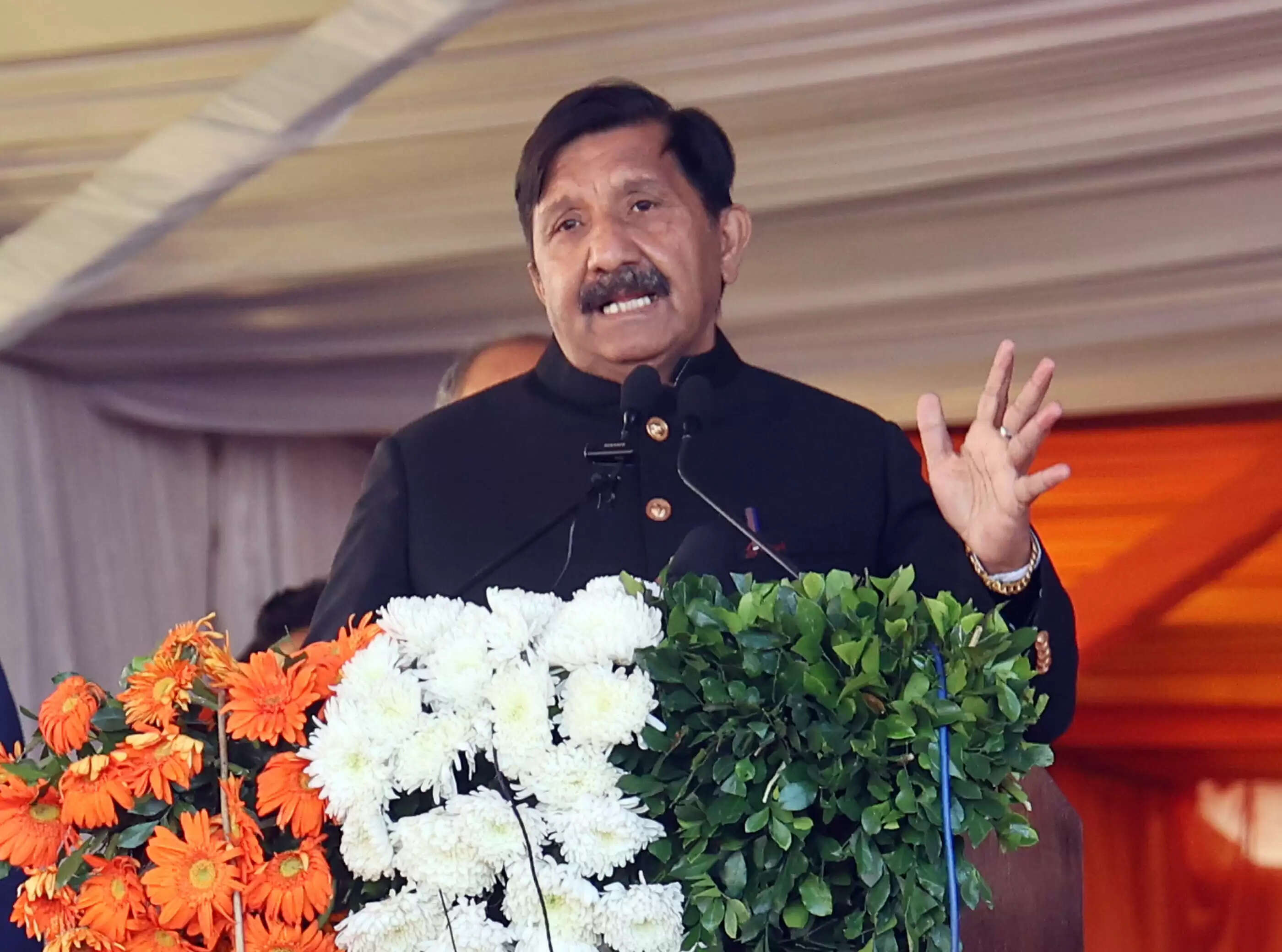 जनसंकल्प रैली में बोले डिप्टी सीएम मुकेश अग्निहोत्री : कुचलने की कोशिश करोगे तो नेस्तनाबूद कर देंगे