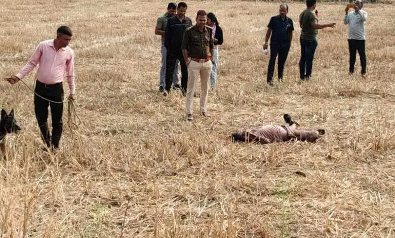 रायगढ़ : खेत में मिला युवक का शव , हत्या का मामला दर्ज