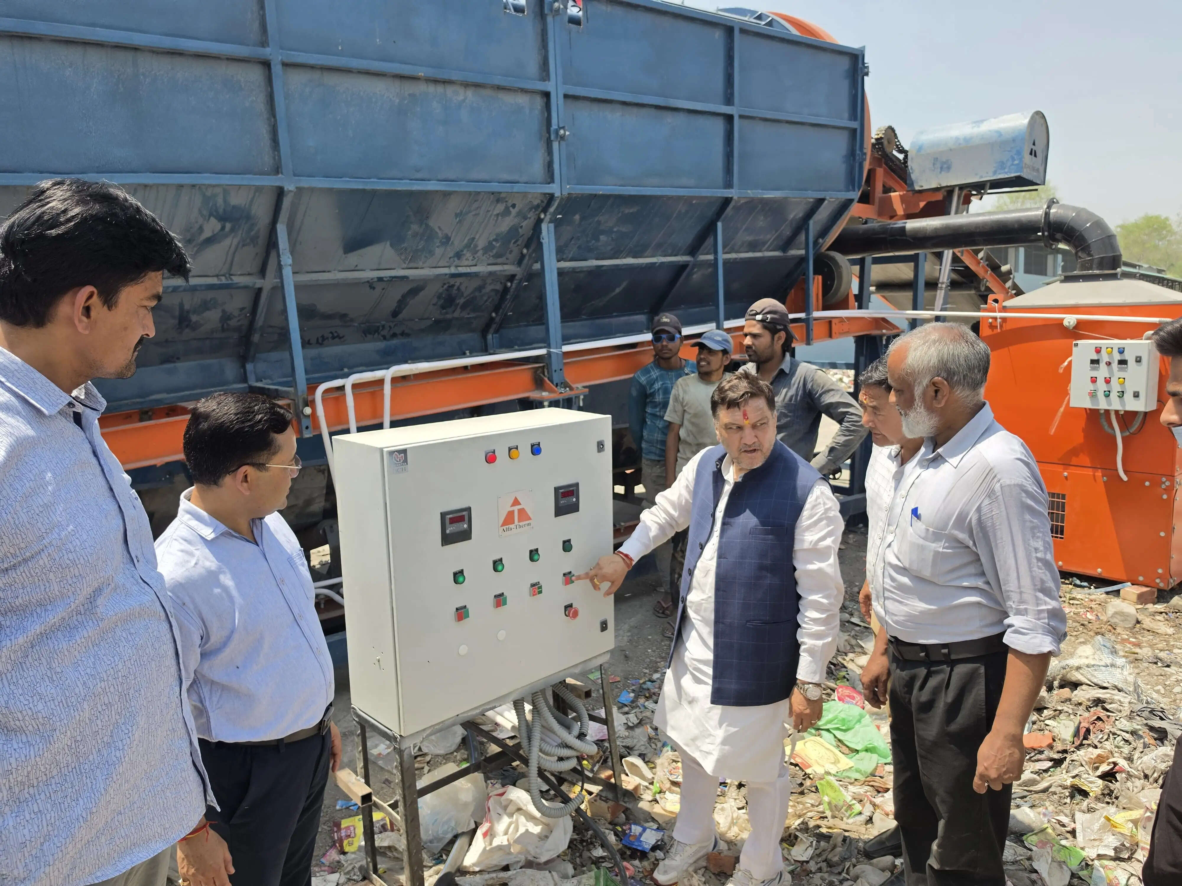 एमआरएफ सेंटर शुरू, कचरा प्रबंधन को मिलेगी नई दिशा