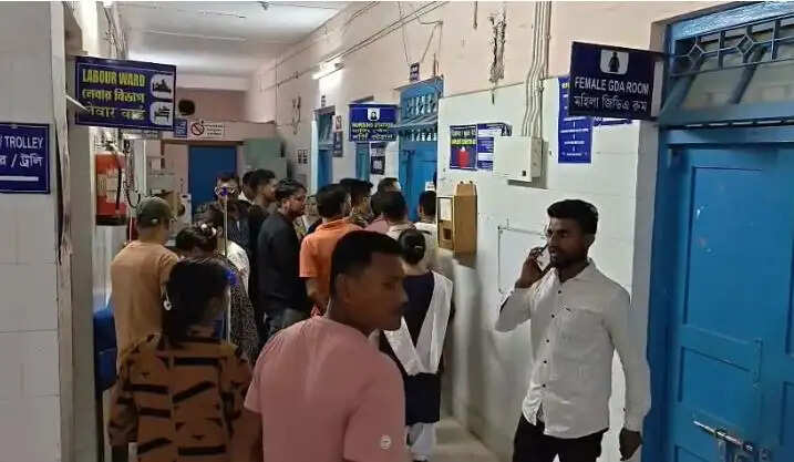 अस्पताल में नवजात की मौत पर बवाल