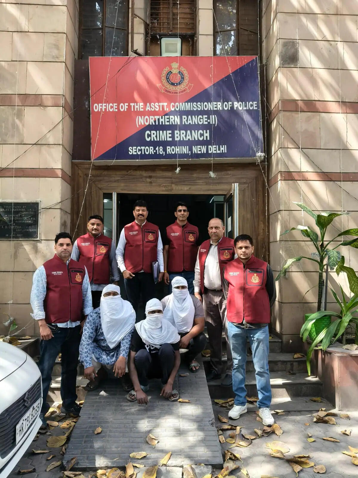 जहांगीर पुरी हत्याकांड में फरार तीन आरोपित गिरफ्तार