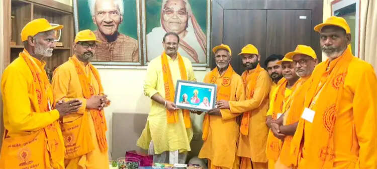 गोमुख से गंगासागर की प्रज्ञा पदयात्रा का शांतिकुंज में स्वागत