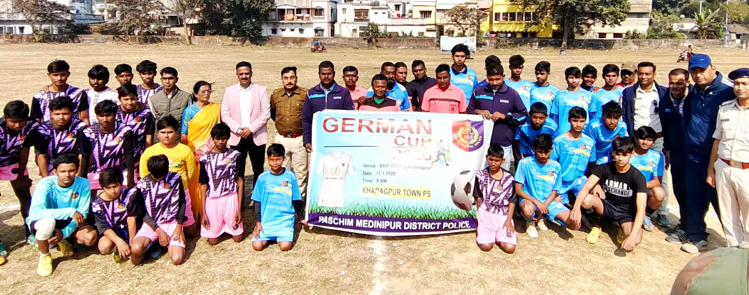 खड़गपुर के बीएनआर ग्राउंड में जर्मन कप–2026 का शुभारंभ