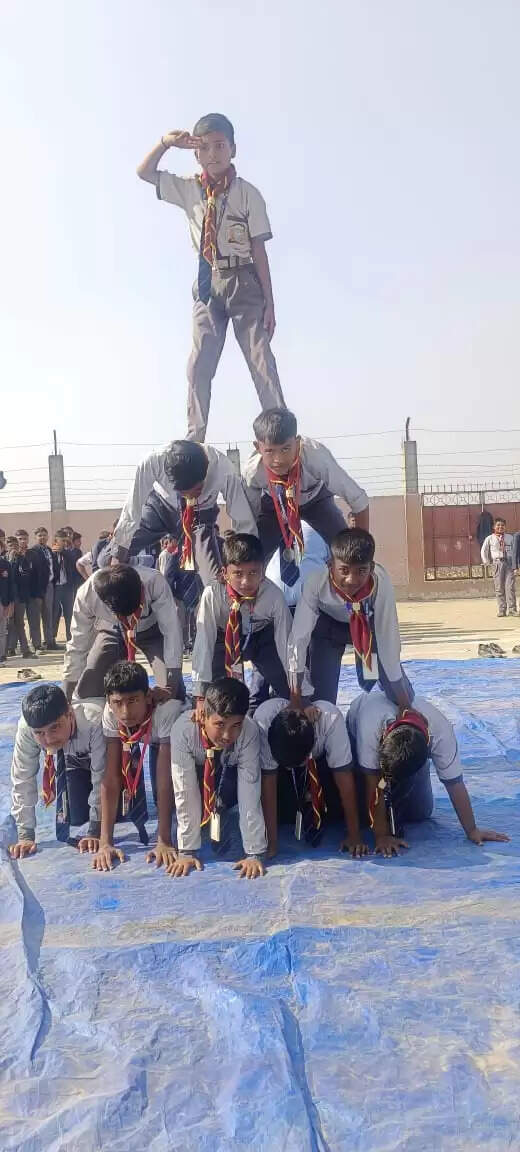 जेडपीएस में स्काउट गाइड प्रशिक्षण के समापन दीक्षांत समारोह में बच्चों ने किया मंत्रमुग्ध