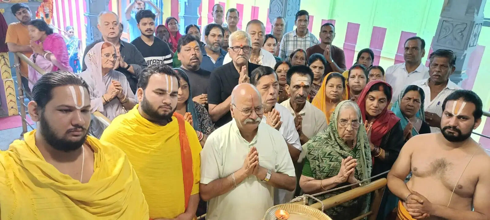 वेंकटेश्वर मंदिर में हर्षोल्लास के साथ मना हरिशयनी एकादशी व्रतोत्सव