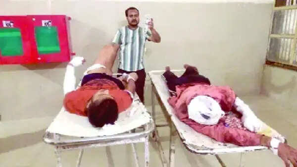 मुरैनाः जमीनी विवाद में भाई ने भाई के परिवार पर किया हमला, तीन घायल