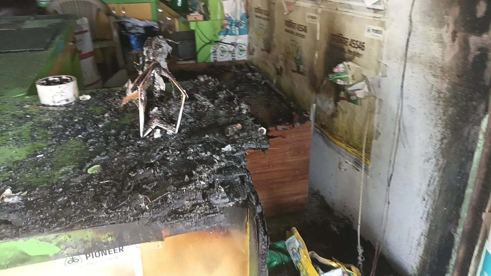सिरसा: बीज भंडार में लगी आग, लाखों रुपये का नुकसान