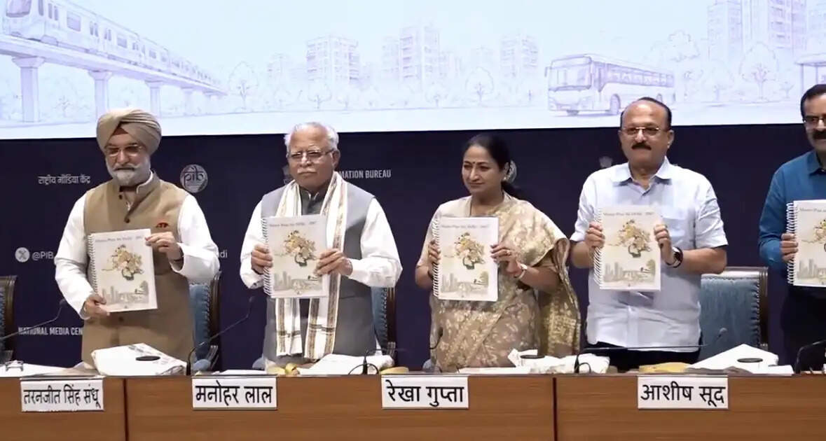 दिल्ली मास्टर प्लान 2047 जारी, 40 लाख नए आवास, 695 किमी तक मेट्रो का विस्तार