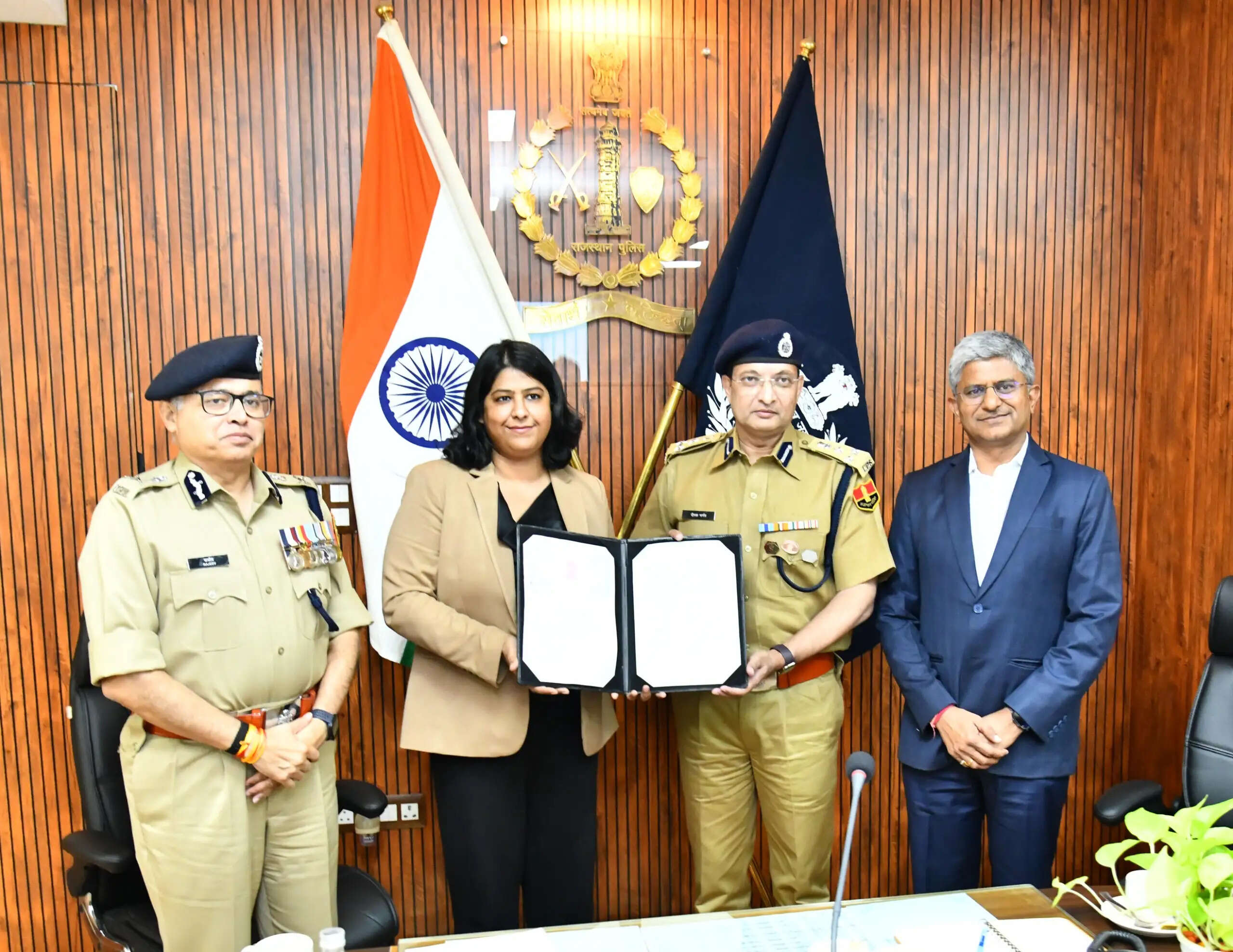 राजस्थान पुलिस की बीट पुलिसिंग होगी हाईटेक:बीपीएंडआरडी के साथ एमओयू