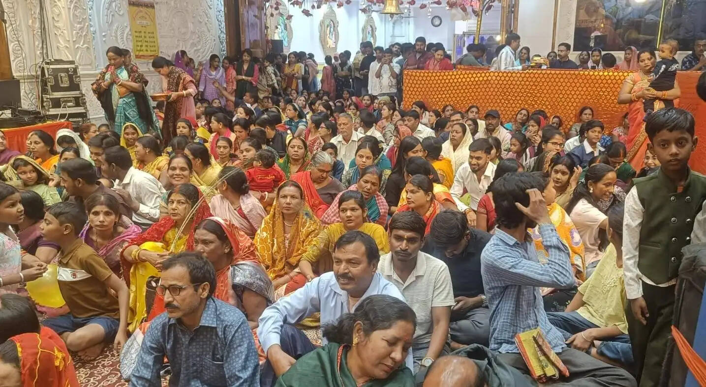 रंग रंगीला फाल्गुन महोत्सव बाबा श्याम के 84पाठ के साथ संपन्न