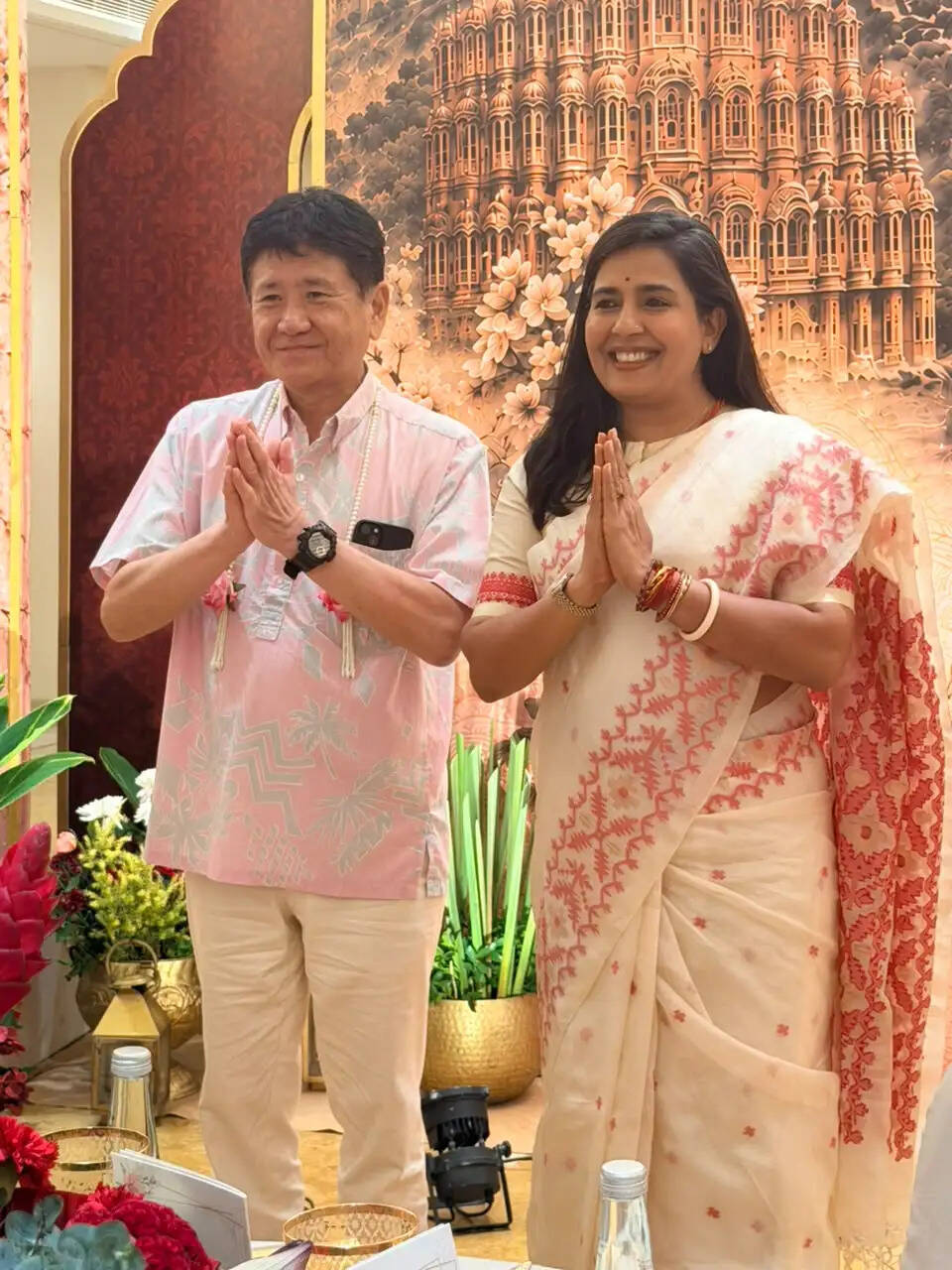 जापान के कोफू शहर के मेयर युइची हिगुची पहुंचे जयपुर, पूर्व महापौर ने किया स्वागम