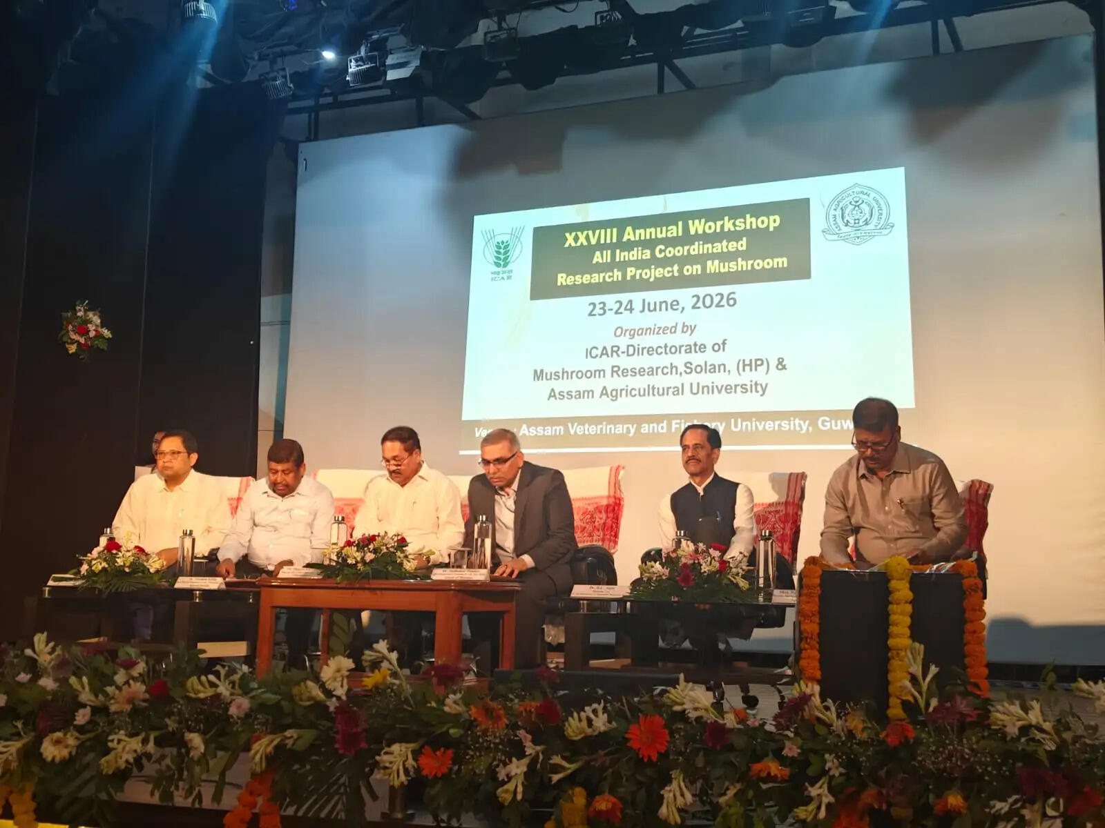 गुवाहाटी में मशरूम अनुसंधान पर दो दिवसीय राष्ट्रीय कार्यशाला संपन्न
