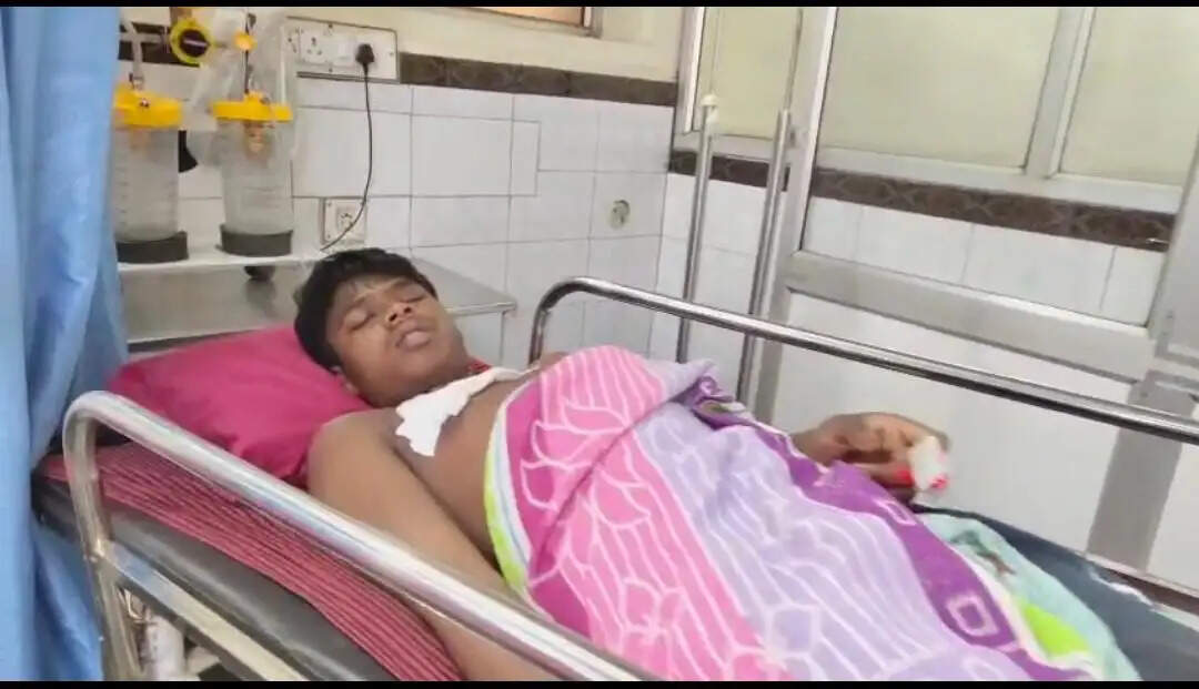 जंगली सुअर का हमला, दो ग्रामीण घायल