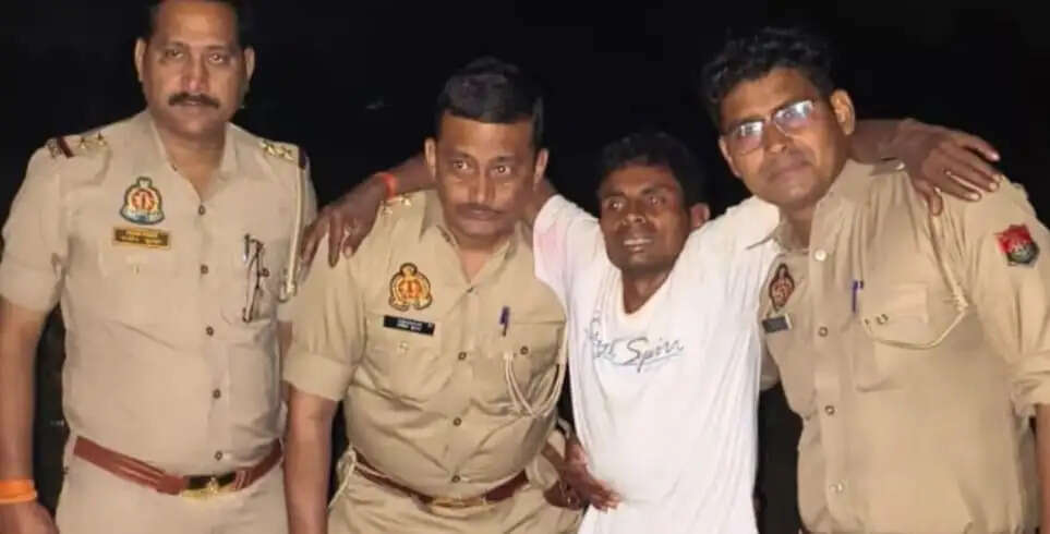 दुष्कर्म का आरोपित मुठभेड़ में गिरफ्तार,सिपाही घायल