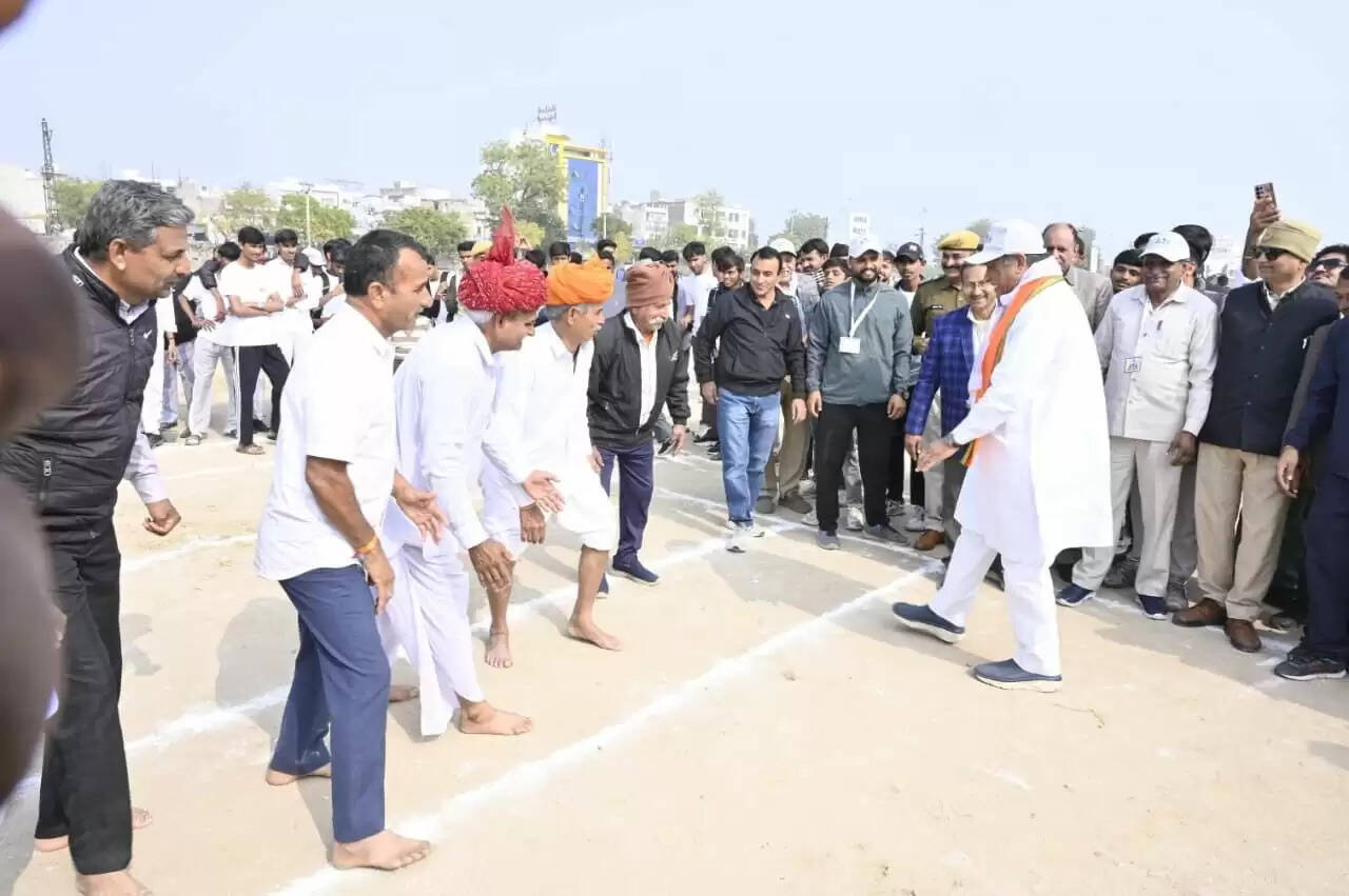 प्रधानमंत्री के कुशल नेतृत्व में खेलों के क्षेत्र में आगे बढ़ रहा देश : मंत्री कुमावत