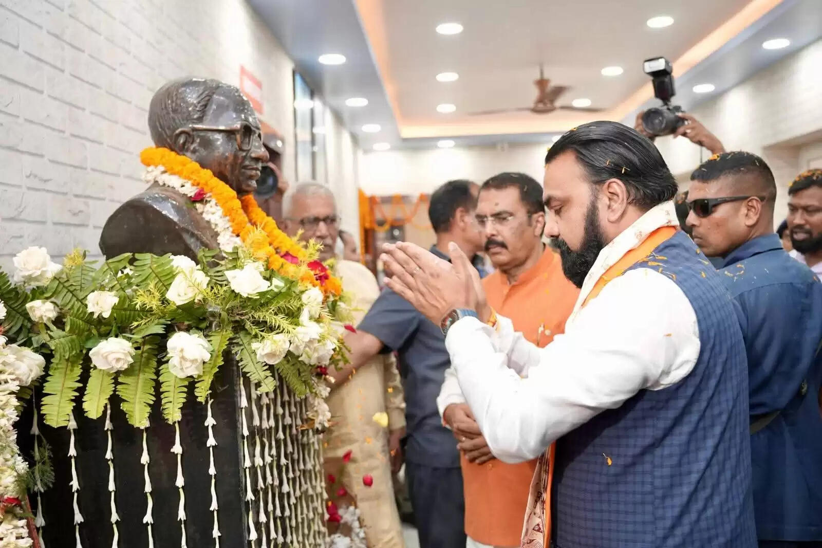 मुख्यमंत्री सम्राट चौधरी का भाजपा प्रदेश कार्यालय में हुआ स्वागत, प्रदेश अध्यक्ष और कार्यकर्ताओं ने दी बधाई