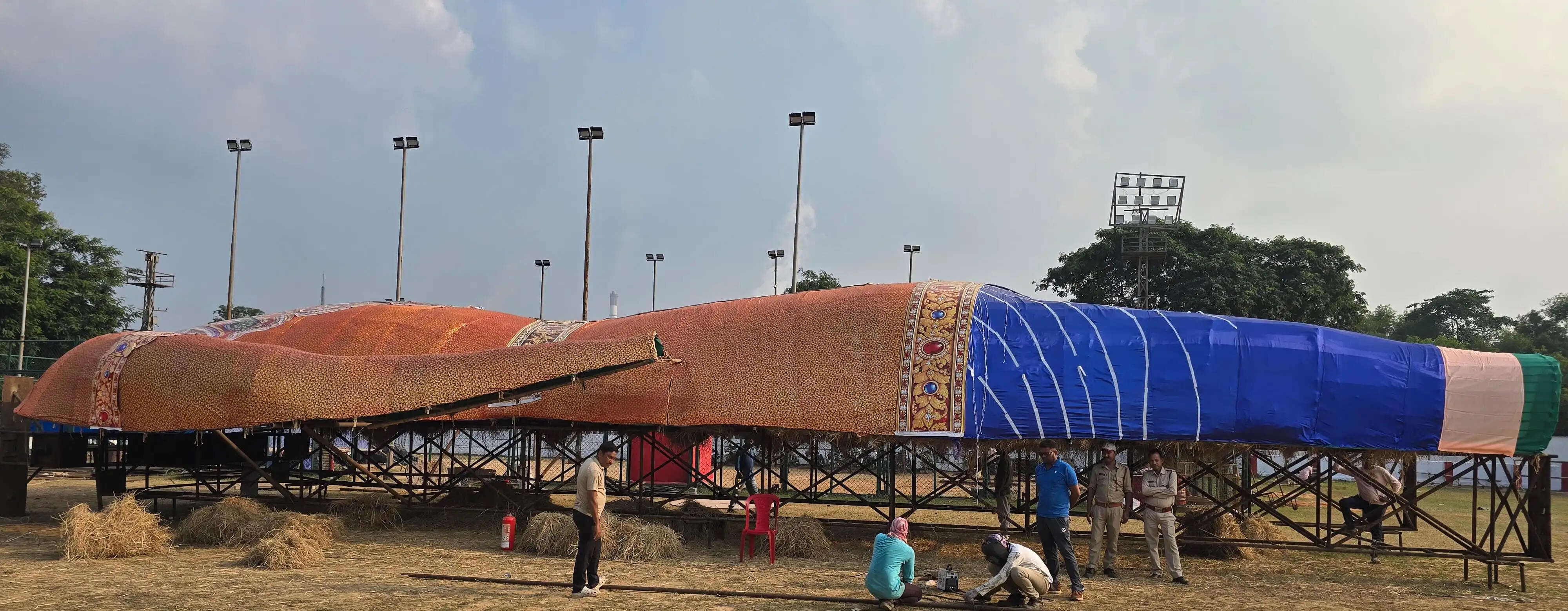 कोरबा के लाल मैदान में बनेगा 120 फीट ऊंचा रावण, 20 अक्टूबर को होगा दहन