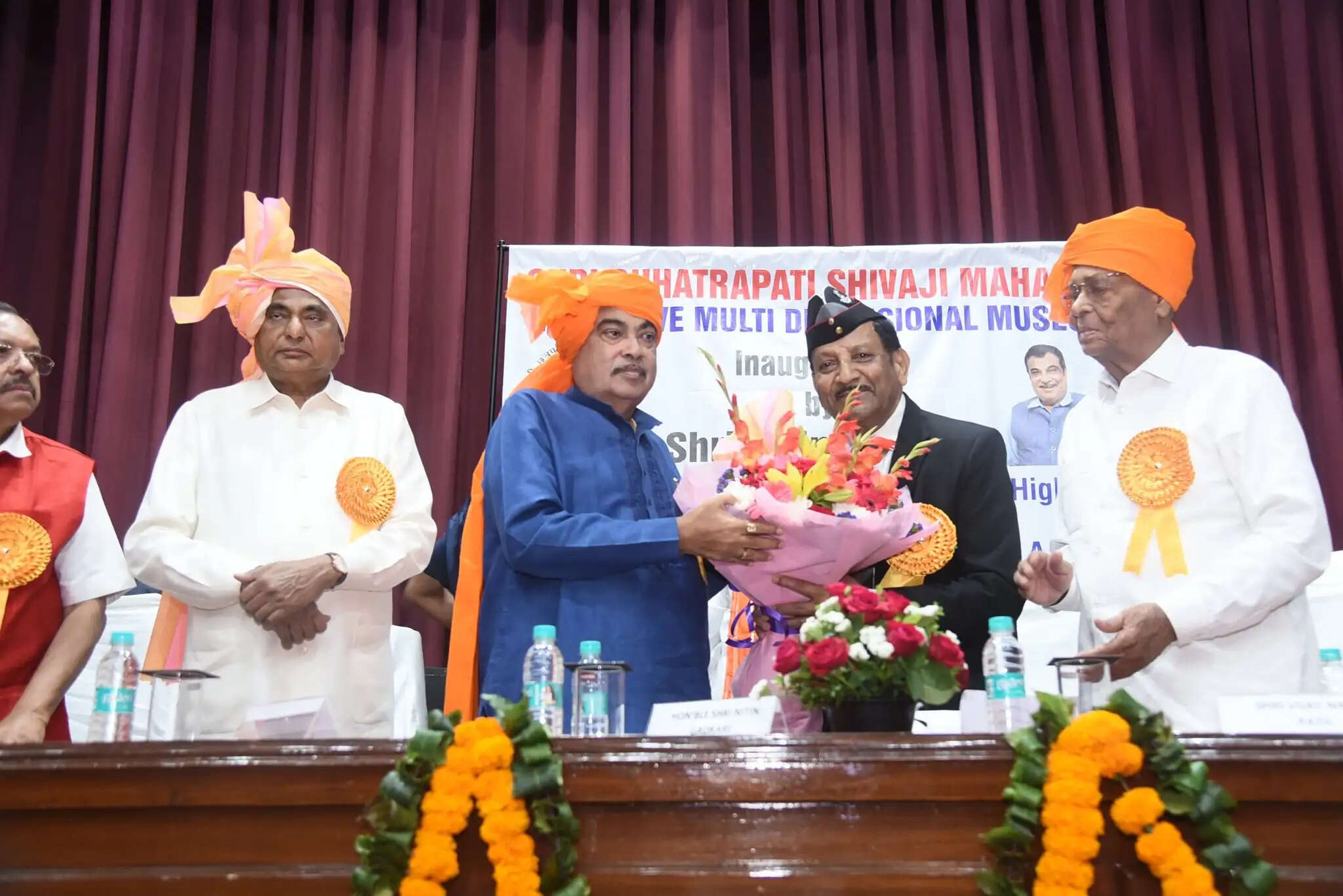 नितिन गडकरी ने छत्रपति शिवाजी के बहुआयामी संग्रहालय का किया उद्घाटन