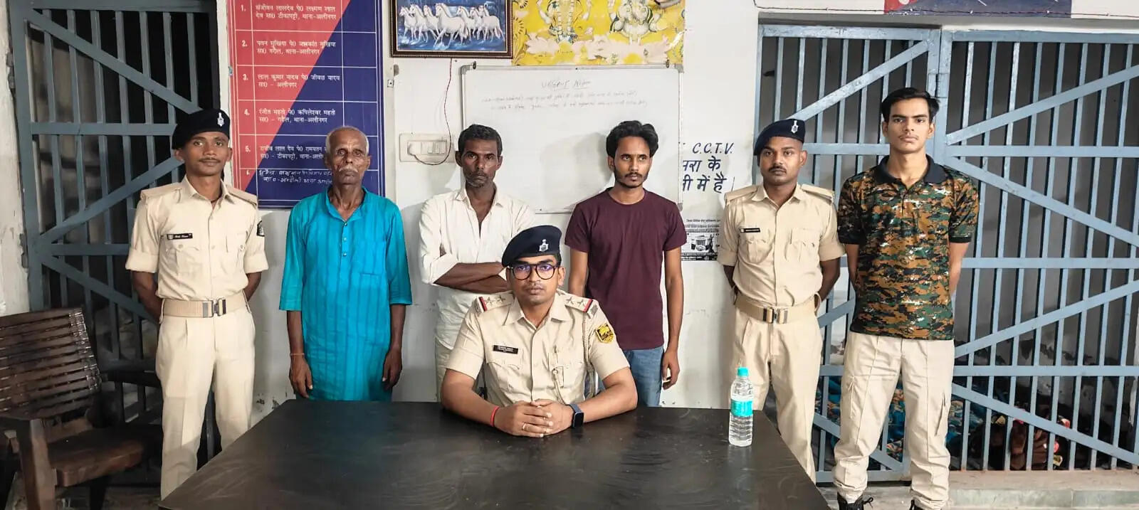 जानलेवा हमला मामले में तीन आरोपी गिरफ्तार, न्यायिक हिरासत में भेजे गए