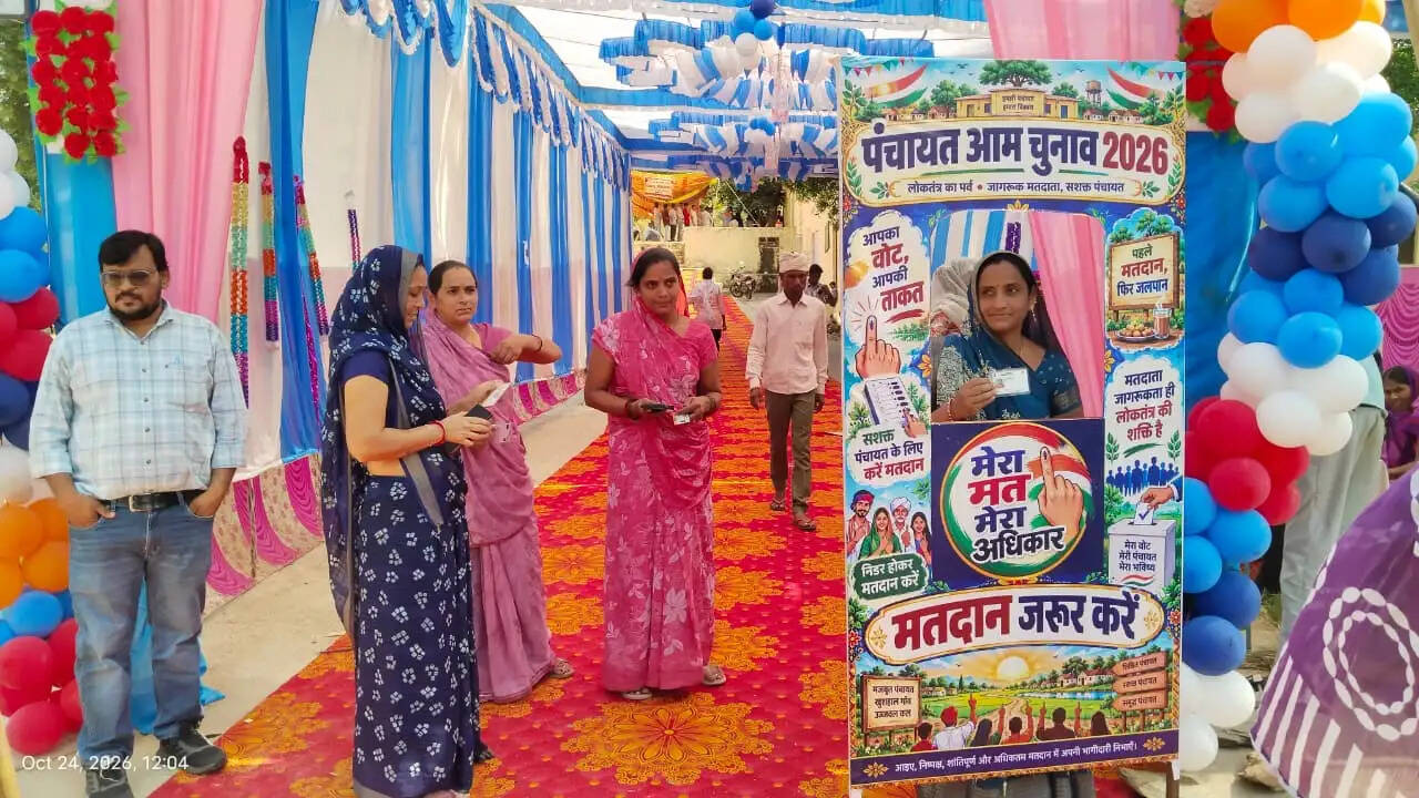 डूंगरपुर में पंच-सरपंच के प्रथम चरण चुनाव में 76.48 प्रतिशत मतदान