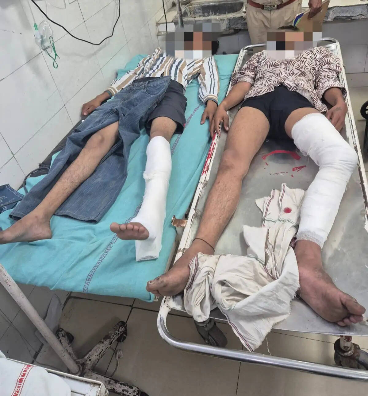 हिसार में पुलिस और आरोपियों के बीच मुठभेड़, एक के पैर में लगी गोली